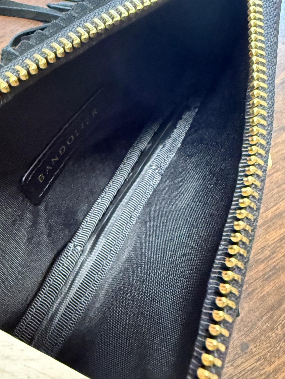 Bandolier Fringe Expanded Pouch with Bandolier Millie Star Crossbody Strap - Picture 7 of 16